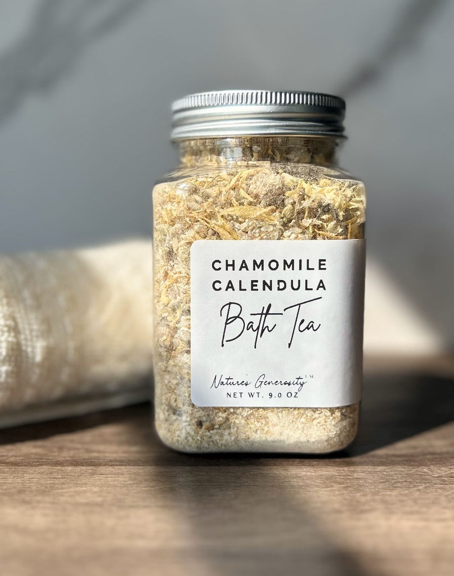 Bath Tea: Chamomile - Calendula – Nature's Generosity